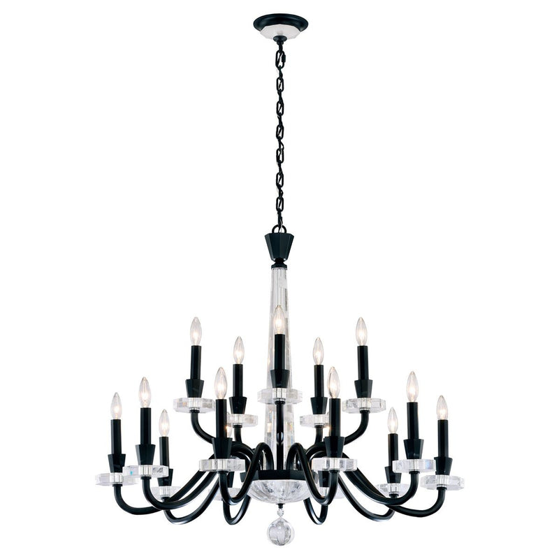 Schonbek S9338-23OH 15 Light Chandelier, Etruscan Gold