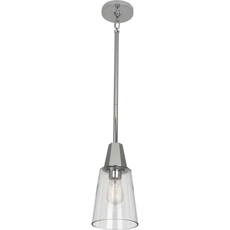 Robert Abbey C257C One Light Pendant, POLISHED CHROME