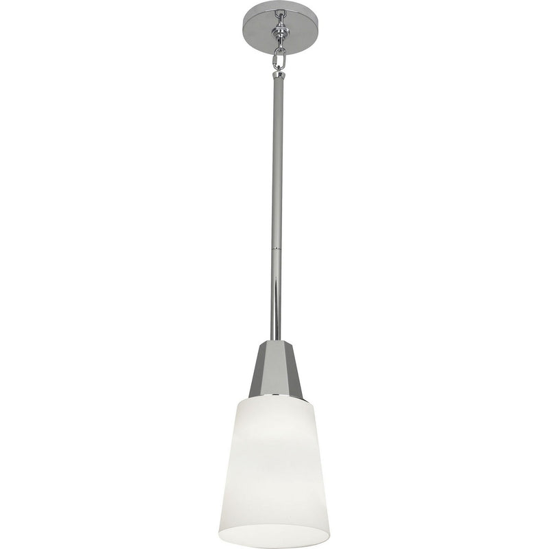 Robert Abbey C257F One Light Pendant, POLISHED CHROME