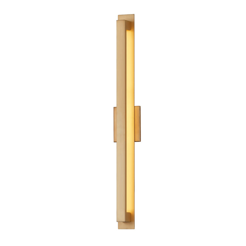 Justice Designs NSH-7726W-BGLD LED Outdoor Wall Sconce, Burnished Gold