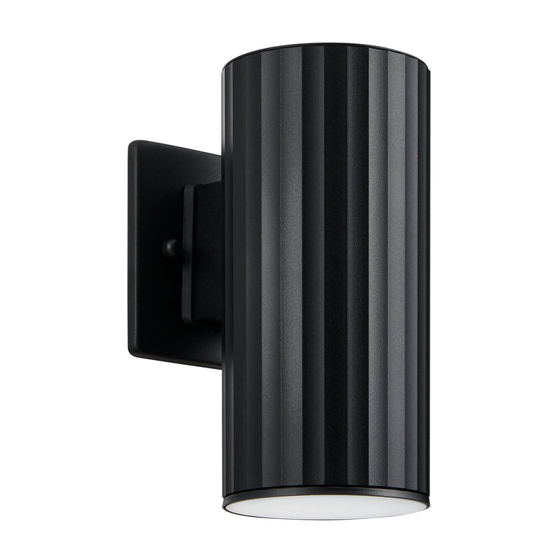 Eglo USA 207117A One Light Exterior Wall Sconce, Black