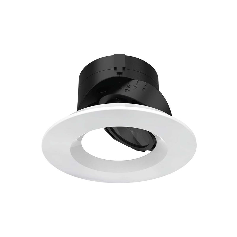 W.A.C. Lighting R2ARAT-S927-WT Trim with LED Light Engine, White