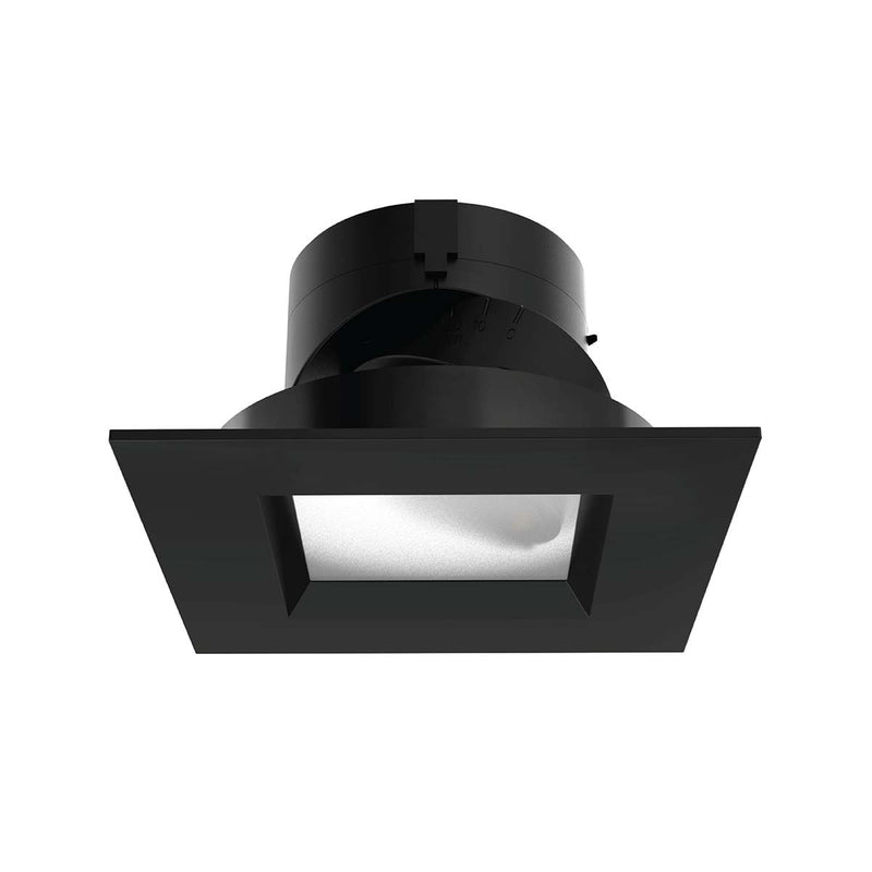 W.A.C. Lighting R2ASAT-S830-LBK Trim with LED Light Engine, Lensed Black