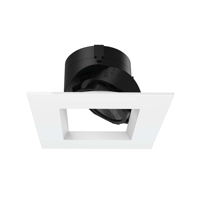 W.A.C. Lighting R2ASAT-S840-WT Trim with LED Light Engine, White