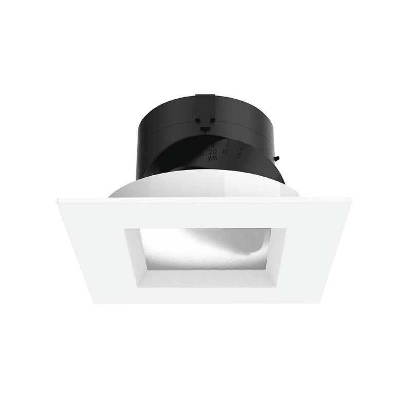W.A.C. Lighting R2ASAT-S927-LWT Trim with LED Light Engine, Lensed White