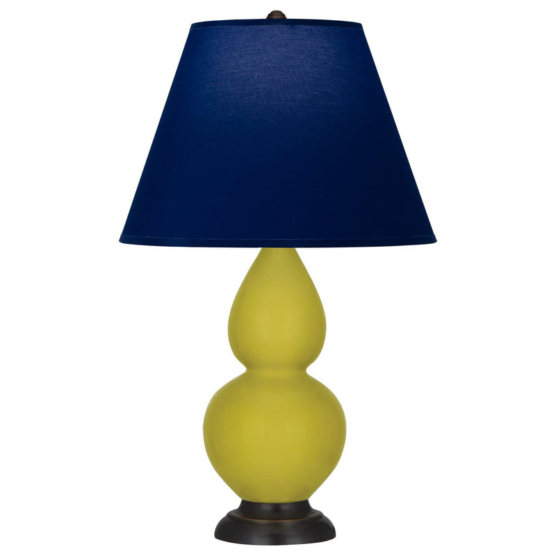 Robert Abbey CI11N One Light Accent Lamp, Citron Glazed Ceramic w/Deep Patina Bronze