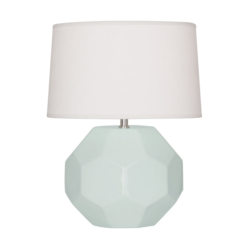 Robert Abbey CL02 One Light Accent Lamp, Celadon Glazed Ceramic
