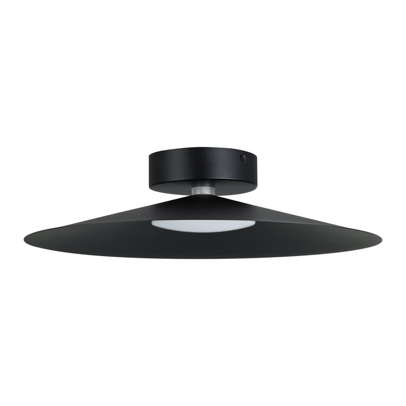 Eglo USA 902182A LED Flush Mount, Black