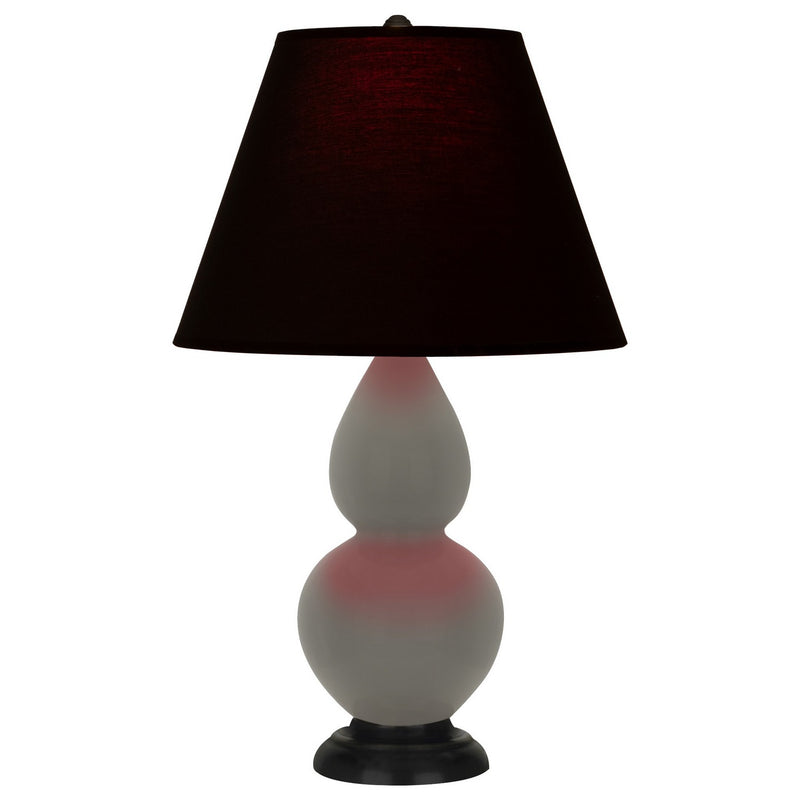 Robert Abbey CR11K One Light Accent Lamp, Ash Glazed Ceramic w/Deep Patina Bronze