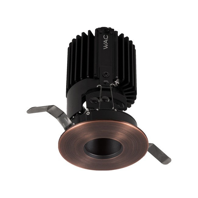 W.A.C. Lighting R2RPT-NTWB-CB LED Pinhole Trim, Copper Bronze