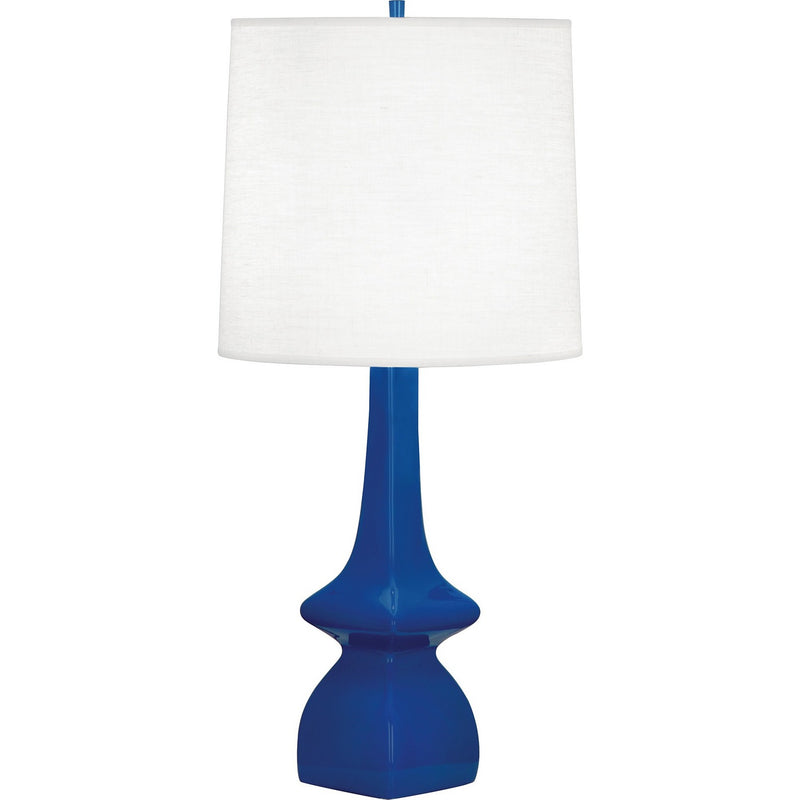 Robert Abbey CT210 One Light Table Lamp, Cobalt GLAZED CERAMIC