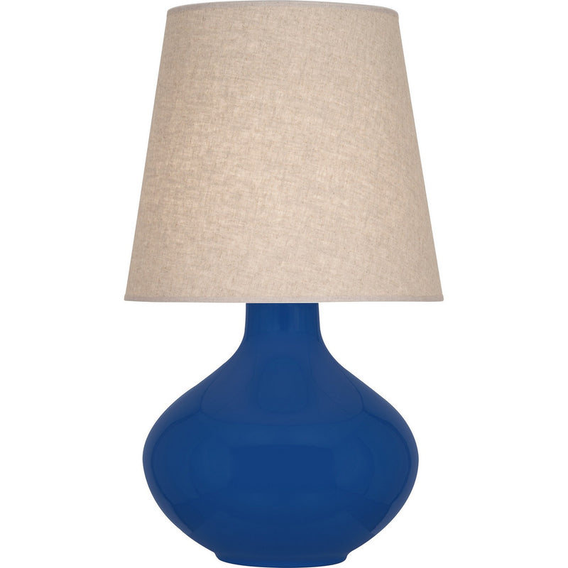 Robert Abbey CT991 One Light Table Lamp, Cobalt Glazed Ceramic