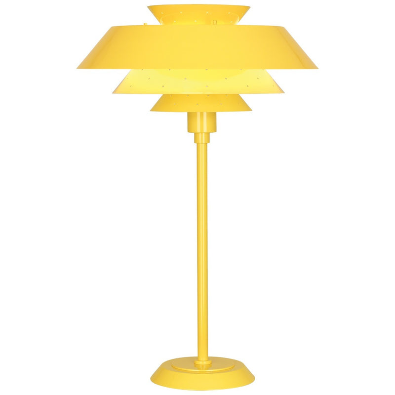 Robert Abbey CY780 One Light Table Lamp, Canary Yellow Gloss