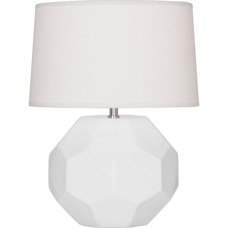 Robert Abbey DY02 One Light Accent Lamp, Daisy Glazed Ceramic