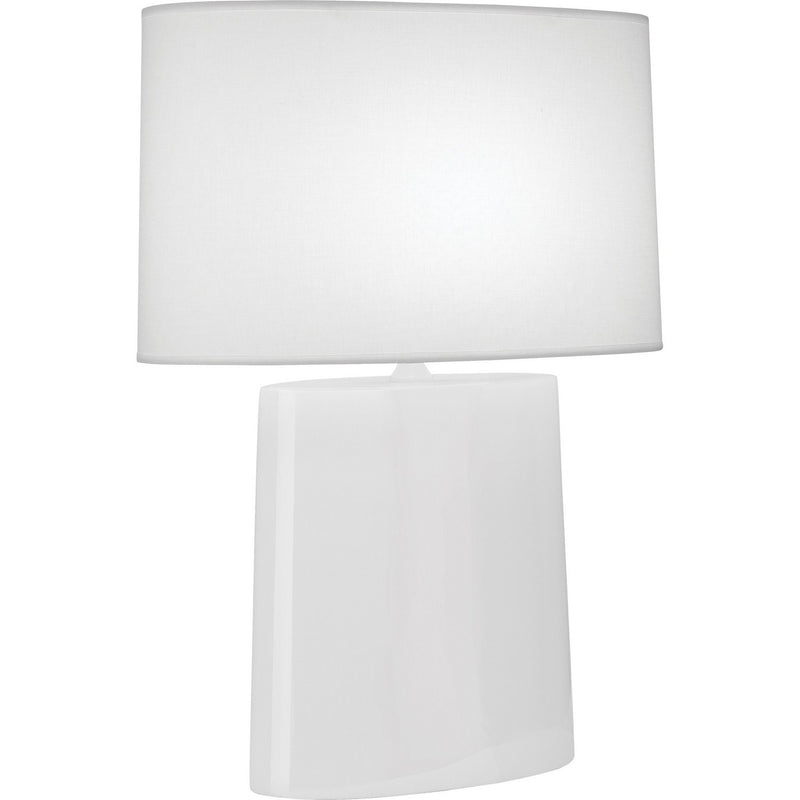 Robert Abbey DY03 One Light Table Lamp, Daisy Glazed Ceramic