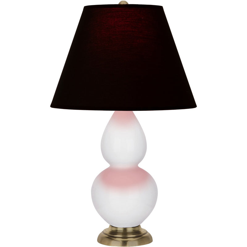 Robert Abbey DY10K One Light Accent Lamp, Daisy Glazed Ceramic w/Antique Natural Brass