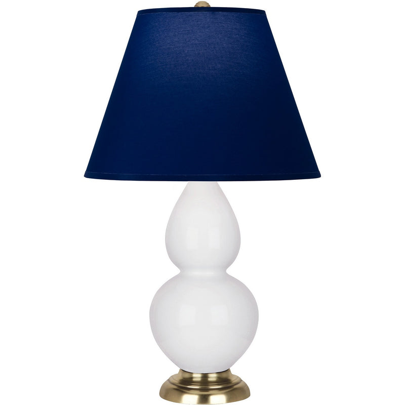 Robert Abbey DY10N One Light Accent Lamp, Daisy Glazed Ceramic w/Antique Natural Brass