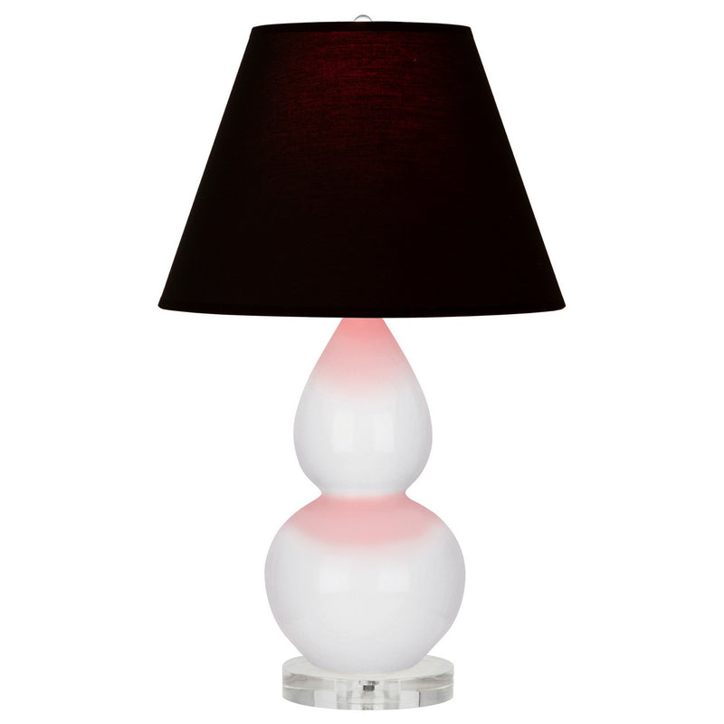 Robert Abbey DY13K One Light Accent Lamp, Daisy Glazed Ceramic w/Lucite