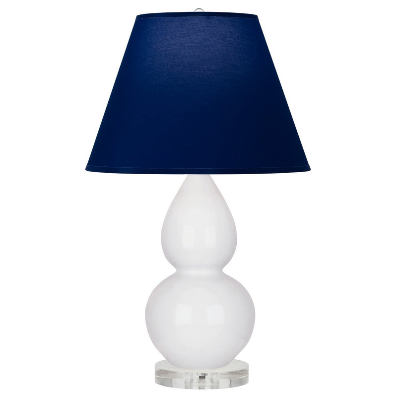 Robert Abbey DY13N One Light Accent Lamp, Daisy Glazed Ceramic w/Lucite