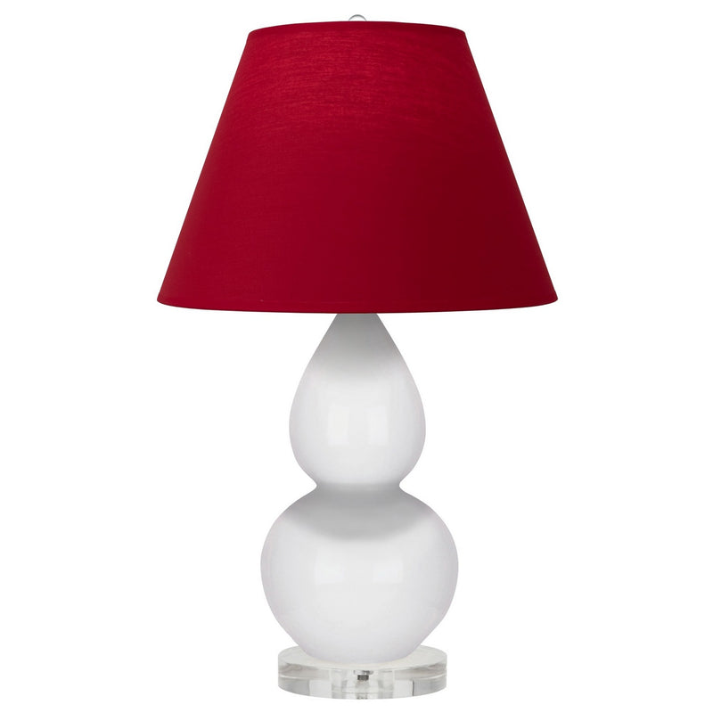 Robert Abbey DY13R One Light Accent Lamp, Daisy Glazed Ceramic w/Lucite