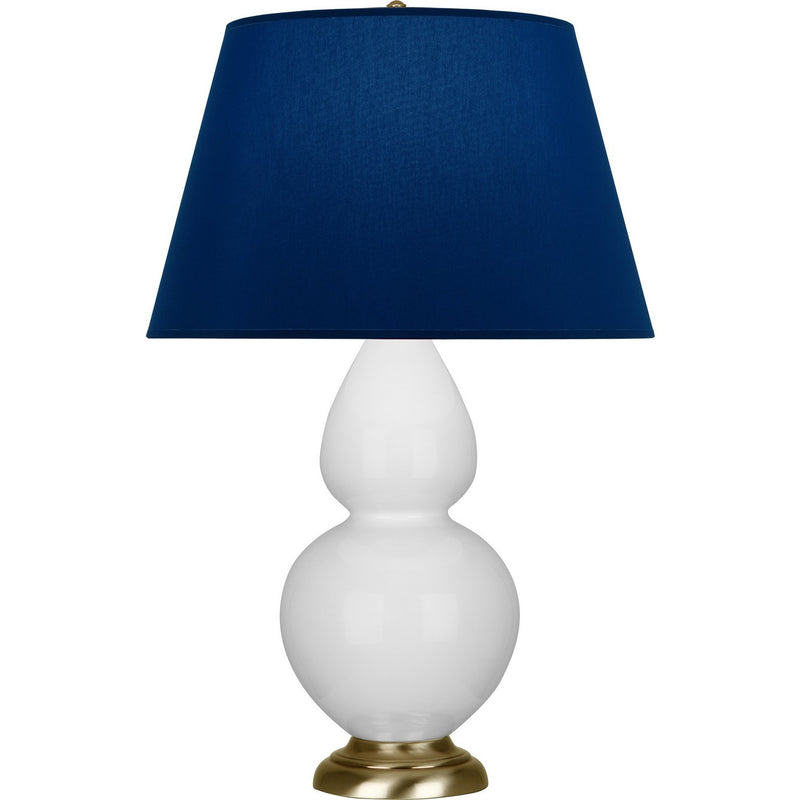Robert Abbey DY20N One Light Table Lamp, Daisy Glazed Ceramic w/Antique Natural Brass