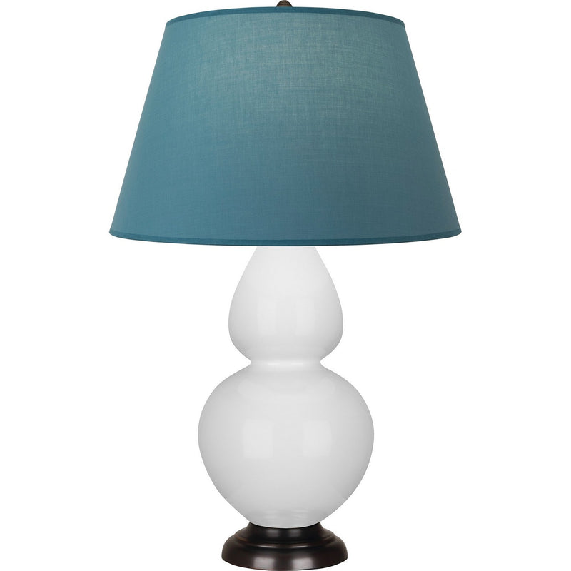 Robert Abbey DY21B One Light Table Lamp, Daisy Glazed Ceramic w/Deep Patina Bronze