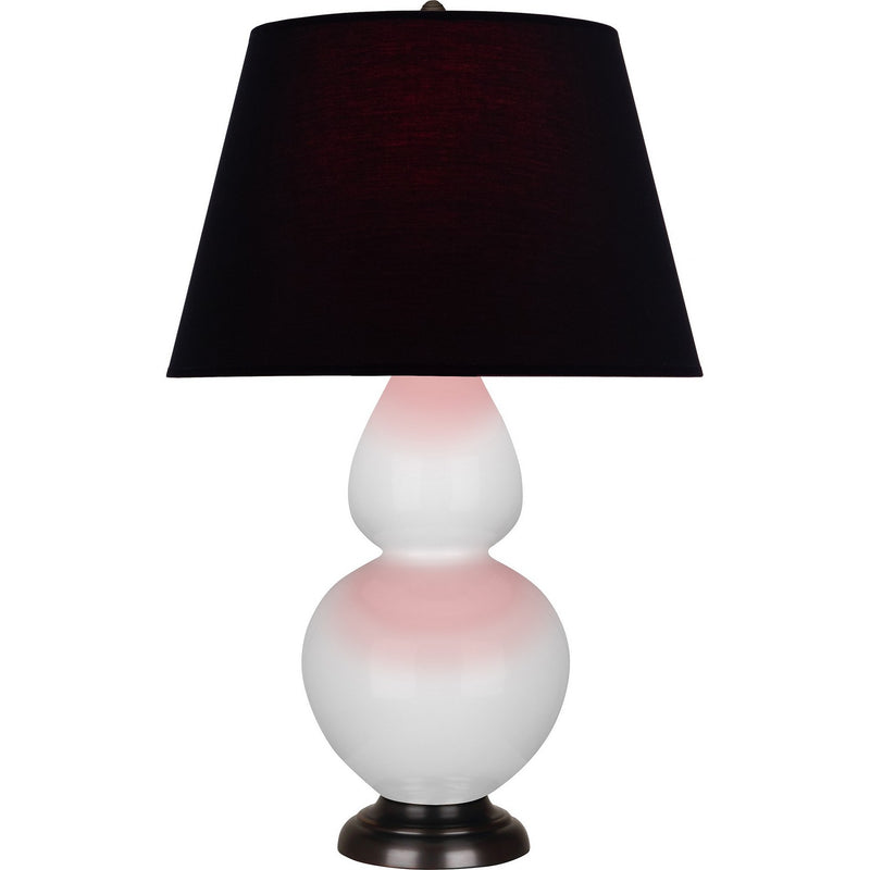Robert Abbey DY21K One Light Table Lamp, Daisy Glazed Ceramic w/Deep Patina Bronze
