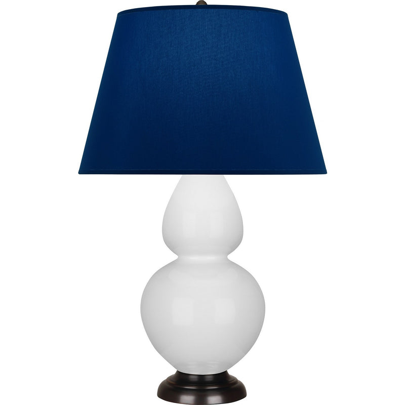 Robert Abbey DY21N One Light Table Lamp, Daisy Glazed Ceramic w/Deep Patina Bronze