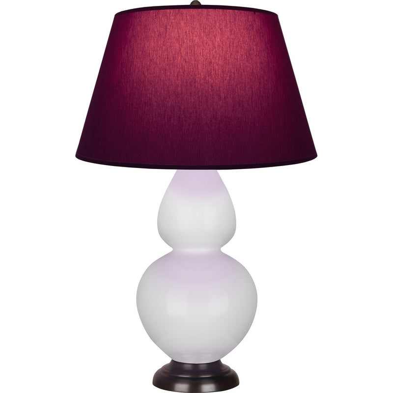 Robert Abbey DY21P One Light Table Lamp, Daisy Glazed Ceramic w/Deep Patina Bronze