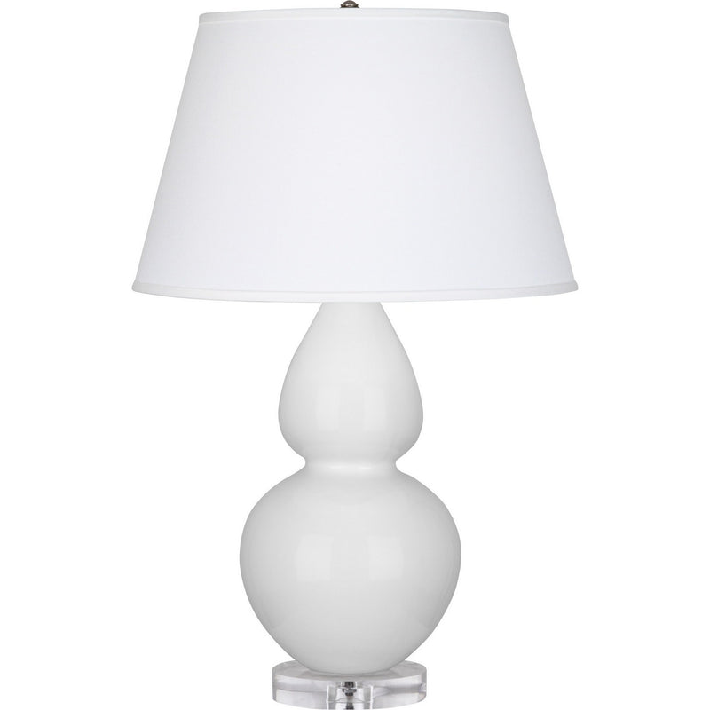 Robert Abbey DY23X One Light Table Lamp, Daisy Glazed Ceramic w/Lucite