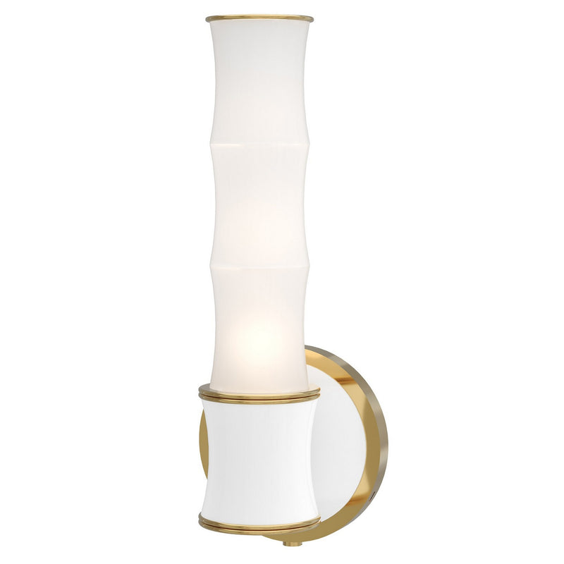 Robert Abbey DY68 One Light Wall Sconce, Daisy w/Modern Brass