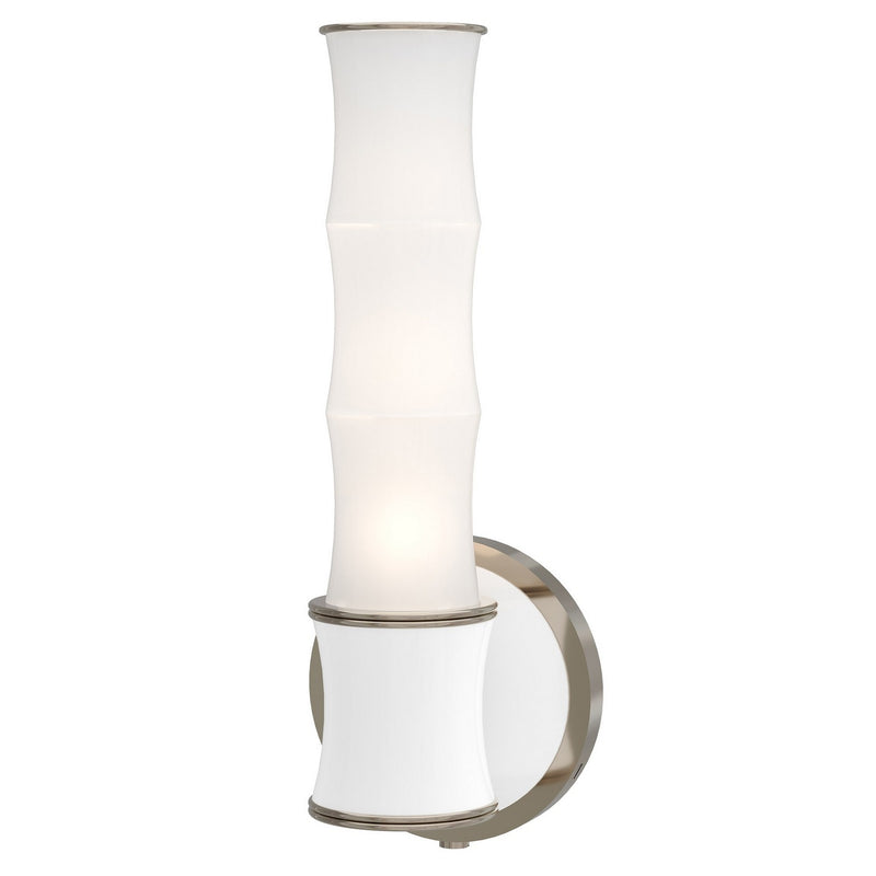 Robert Abbey DY69 One Light Wall Sconce, Daisy w/Polished Nickel