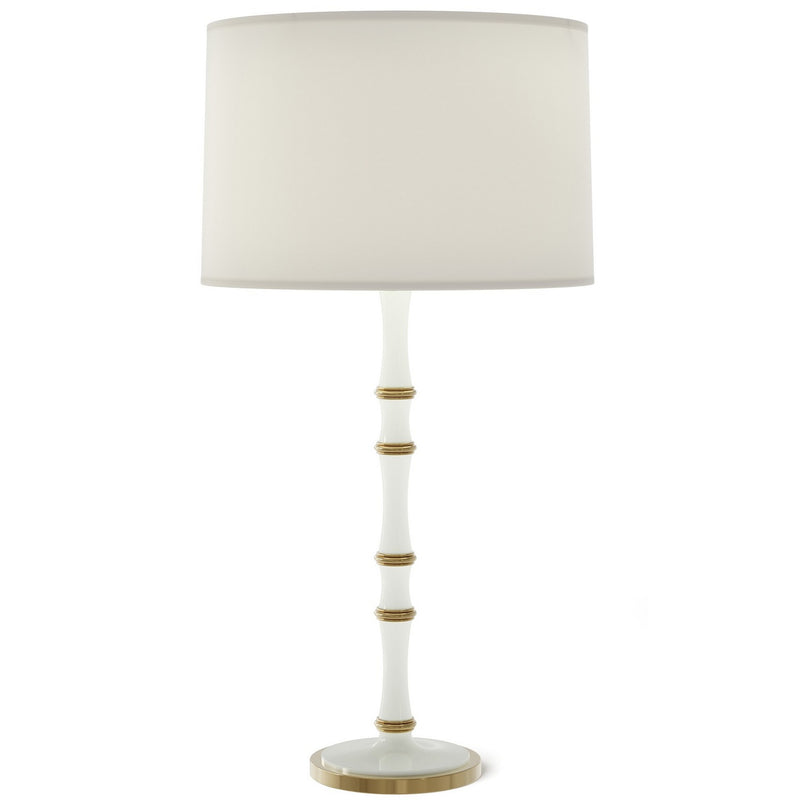 Robert Abbey DY71 One Light Table Lamp, Daisy w/Modern Brass
