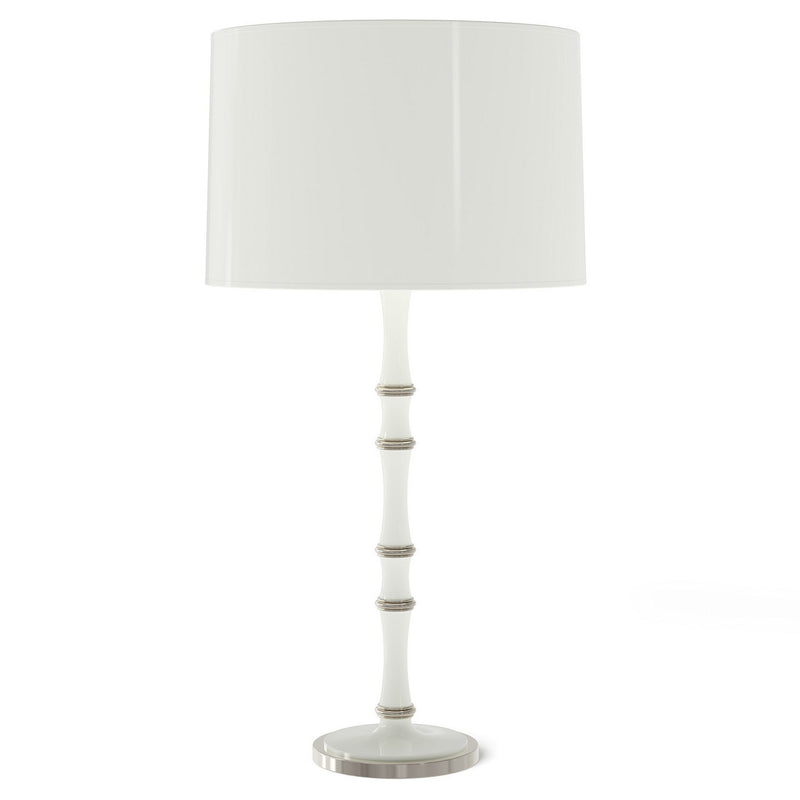 Robert Abbey DY72X One Light Table Lamp, Daisy w/Polished Nickel