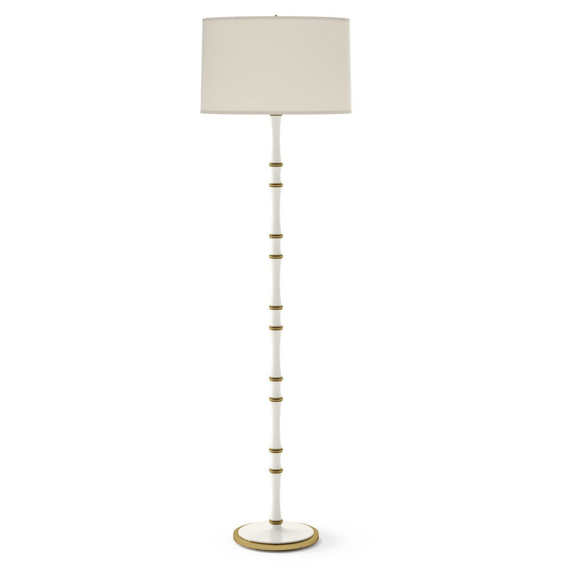 Robert Abbey DY73 One Light Floor Lamp, Daisy w/Modern Brass