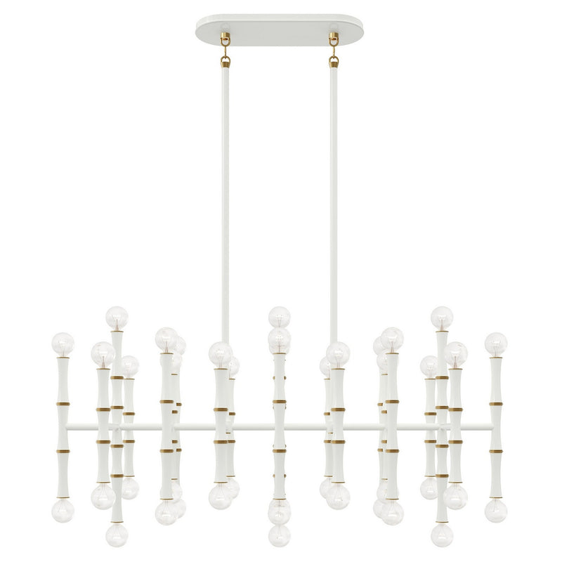 Robert Abbey DY77 42 Light Chandelier, Daisy w/Modern Brass