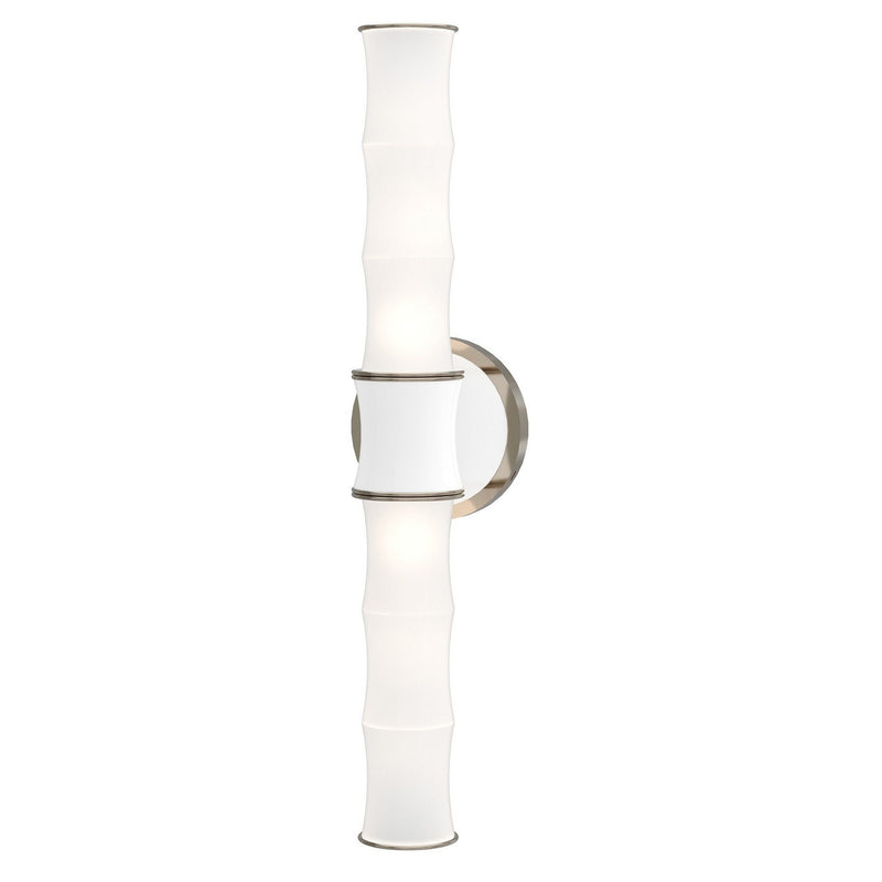Robert Abbey DY84 Two Light Wall Sconce, Daisy w/Polished Nickel