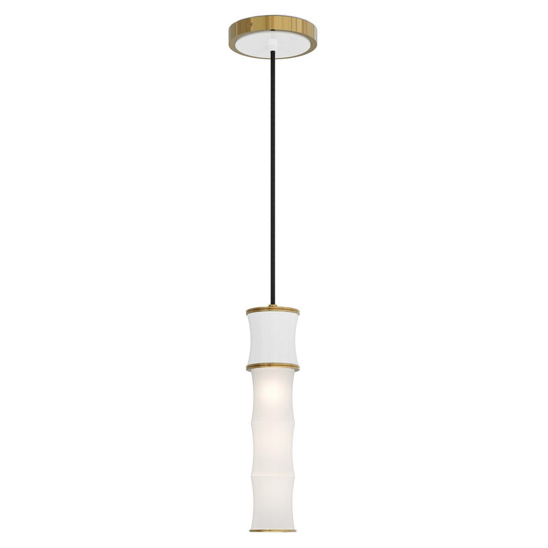 Robert Abbey DY85 One Light Pendant, Daisy w/Modern Brass