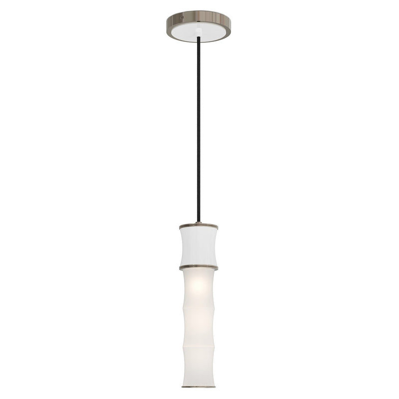 Robert Abbey DY86 One Light Pendant, Daisy w/Polished Nickel