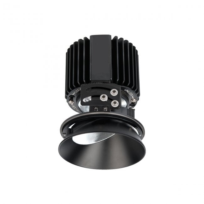 W.A.C. Lighting R4RAL-NTWB-BK LED Adjustable Trim, Black