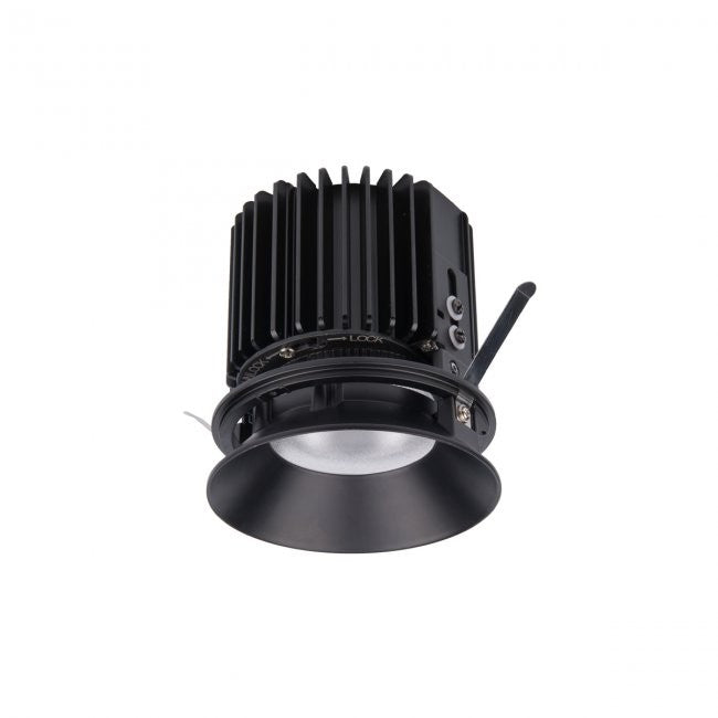 W.A.C. Lighting R4RD1L-WTWB-BK Invisible Trim with LED Light Engine, Black