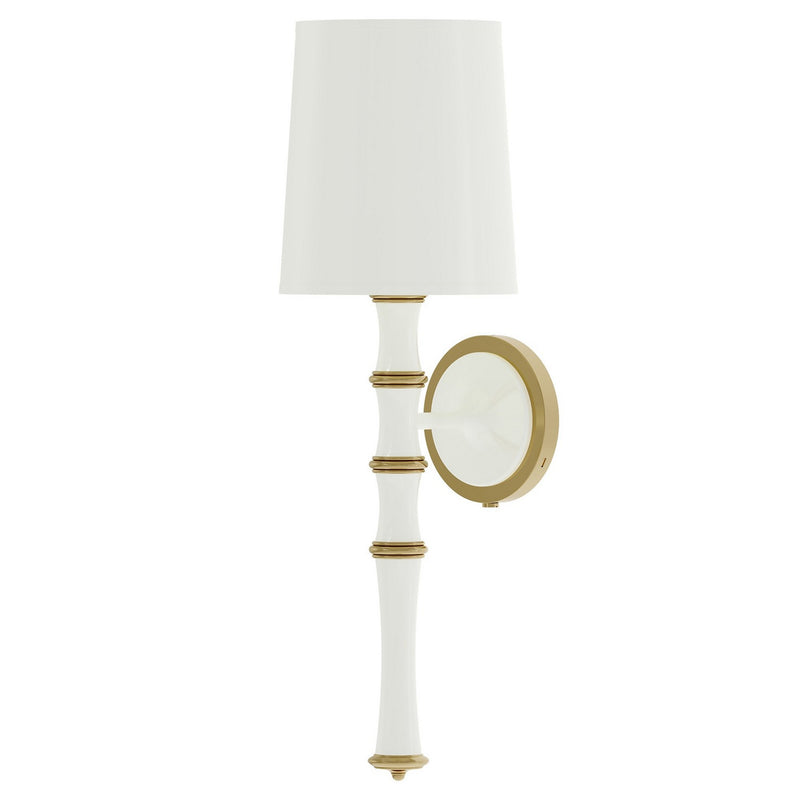 Robert Abbey DY87X One Light Wall Sconce, Daisy w/Modern Brass