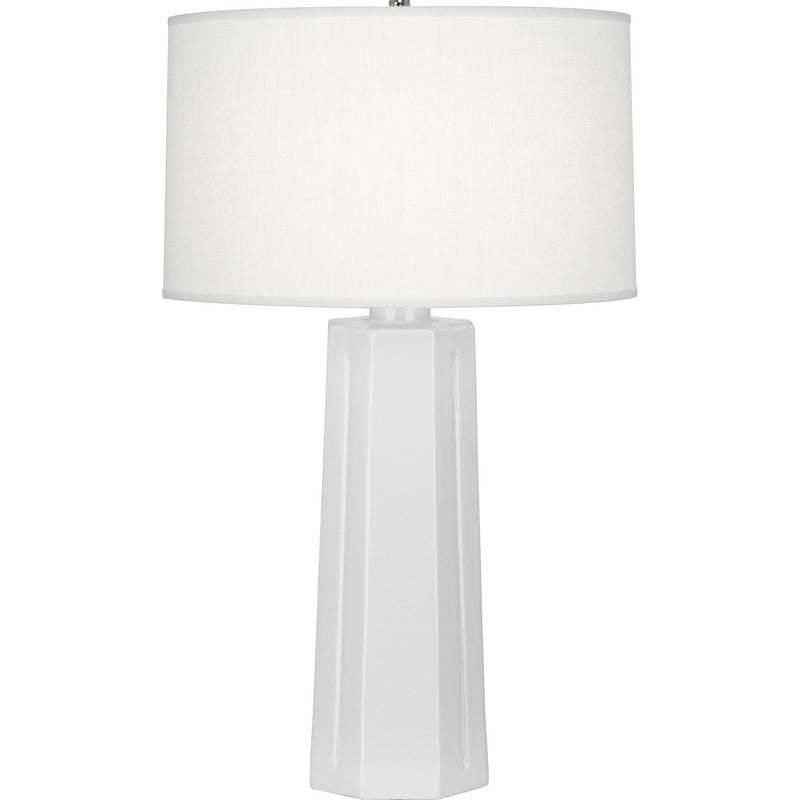Robert Abbey DY960 One Light Table Lamp, Daisy Glazed Ceramic