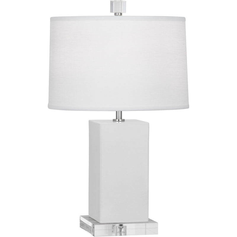 Robert Abbey DY990 One Light Accent Lamp, Daisy Glazed Ceramic