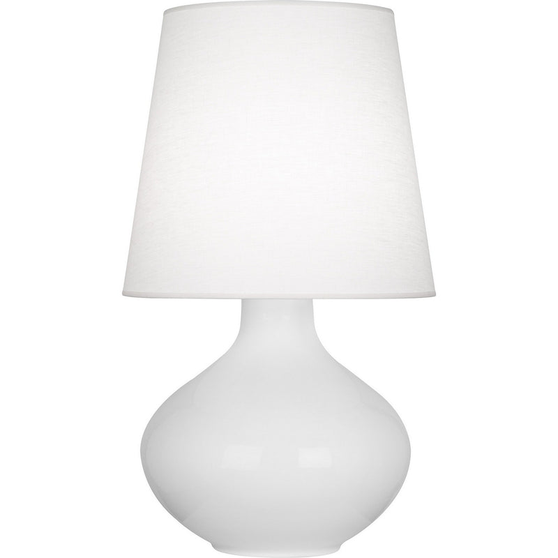 Robert Abbey DY993 One Light Table Lamp, Daisy Glazed Ceramic