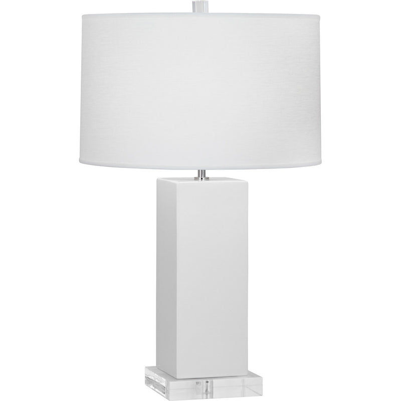 Robert Abbey DY995 One Light Table Lamp, Daisy Glazed Ceramic