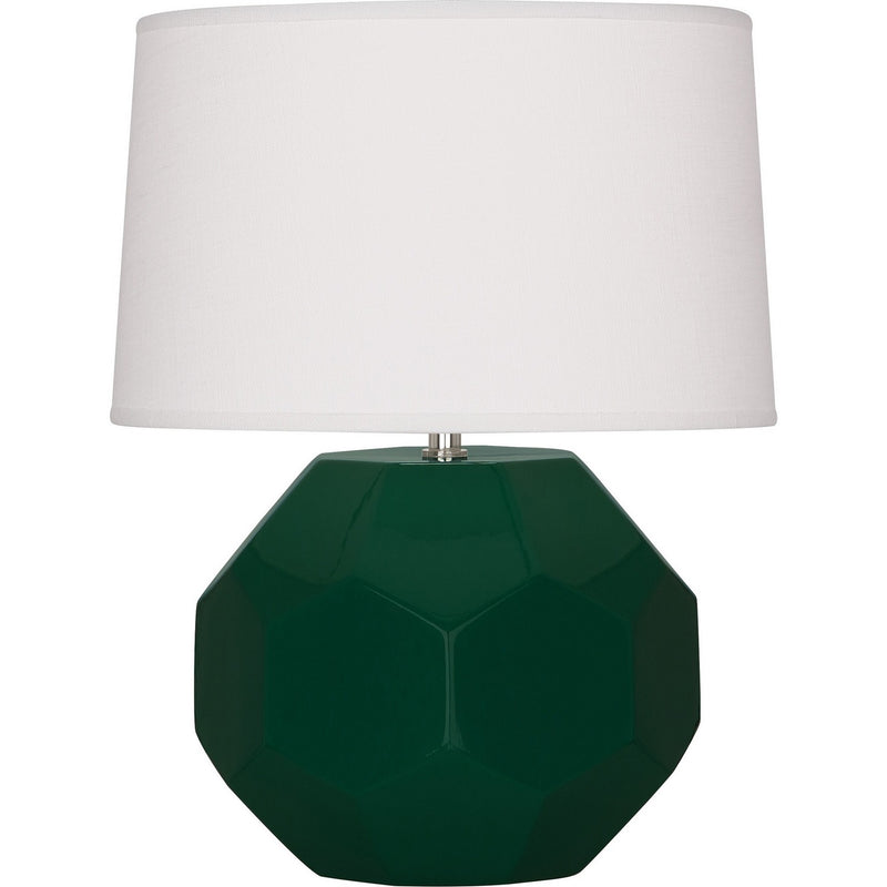 Robert Abbey JU02 One Light Accent Lamp, Jungle Glazed Ceramic