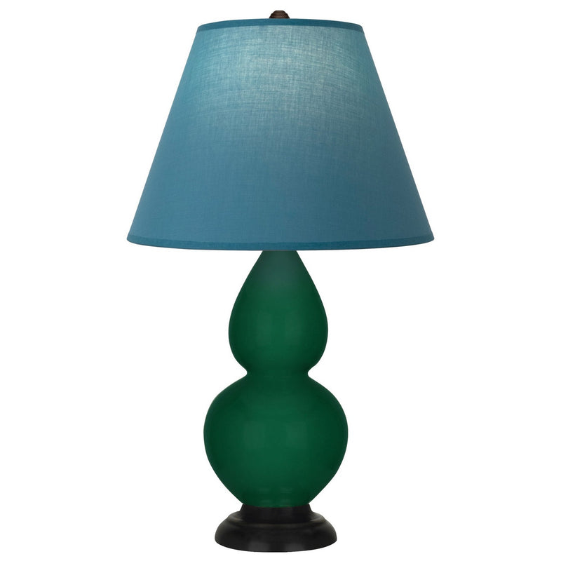 Robert Abbey JU11B One Light Accent Lamp, Jungle Glazed Ceramic w/Deep Patina Bronze