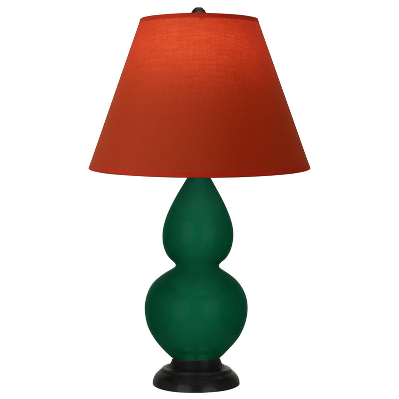 Robert Abbey JU11T One Light Accent Lamp, Jungle Glazed Ceramic w/Deep Patina Bronze