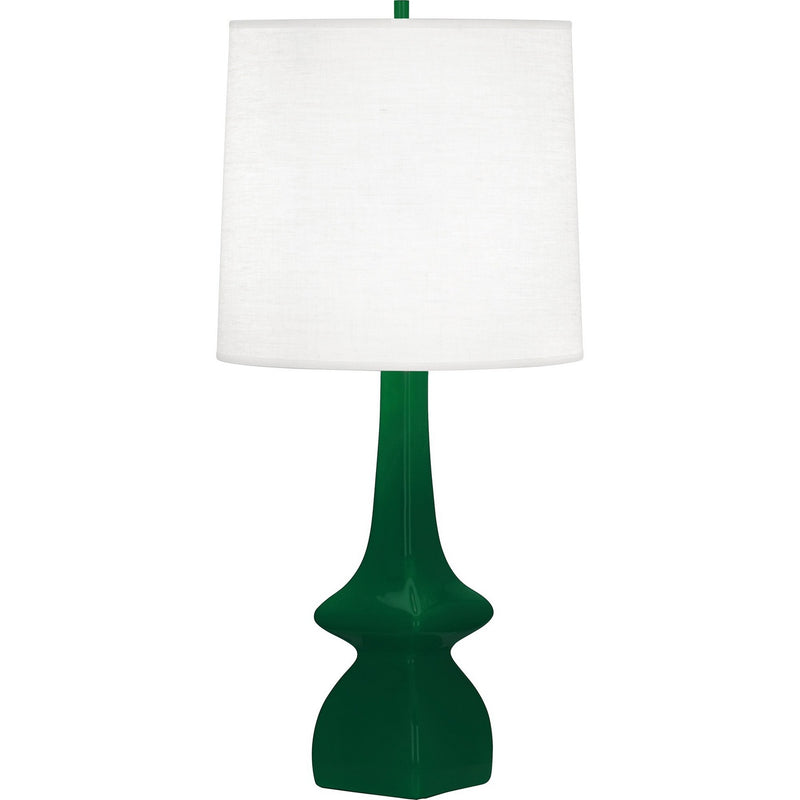 Robert Abbey JU210 One Light Table Lamp, Jungle GLAZED CERAMIC